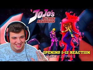 Reacting to JoJo's Bizarre Adventure openings for the VERY FIRST TIME! /// I GOT CHILLS!