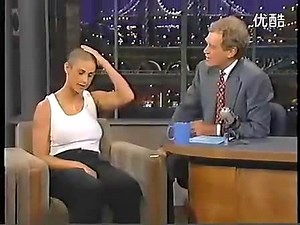 Demi Moore On Letterman show