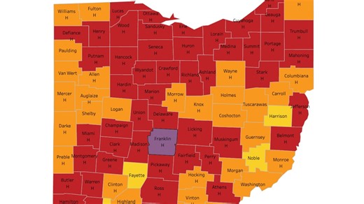 Summit County again has the third-highest COVID-19 case rate in Ohio