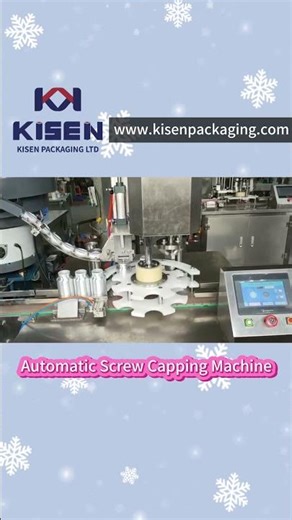 Automatic Screw Capping Machine.#screwcappingmachine #cappingmachine #cansealingmachine