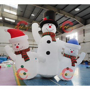 [Hot Item] Household Christmas Decoration Bumble Inflatable Abominable Snowman