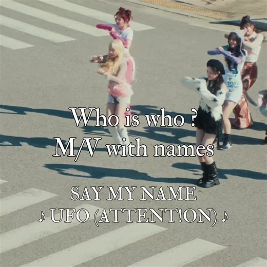 K-Pop Girl Group 'Say My Name' MV Highlights