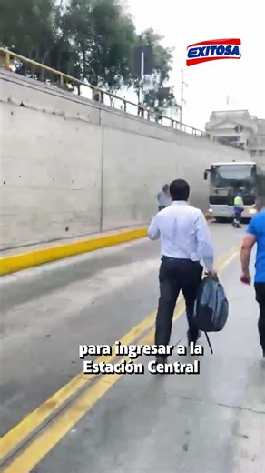 🔴🔵 Passengers report breakdown of a Metropolitano bus on Avenida España