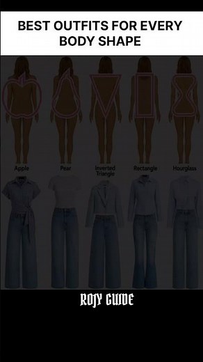 5 Best Outfits for Every Female Body Shape | Dress Smarter Instantly! 👗#BodyShape #FashionTips