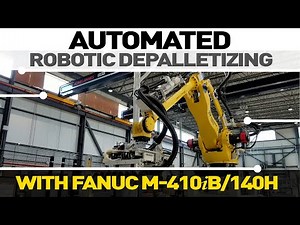 Automated Robotic Depalletizing , courtesy of Premier Tech