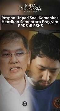 Respon Unpad Soal Kemenkes Hentikan Sementara Program PPDS di RSHS
