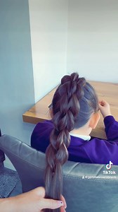 We have a 3D Pull Through Braid this morning for Marnie 💜 | Gemma Browns Braids