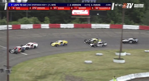 It’s heat race time for the Race of Champions Sportsman Modifieds at Holland Speedway. 🔥 📺: https://www.racingamerica.tv/live/videos/sub-6-8-24-race-of-champions-sportsman-at-holland-ny | Racing America