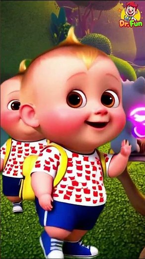 Three Little Kittens & The Butterfly | Kids Cartoon Song | Fun 3D Animated Story by Dr. Fun