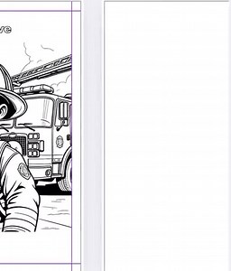 Livre de coloriage garçon pompier | Pages imprimables pour camion de pompier et sauvetage pour enfants | Cahier d'activités à téléchargement numérique - Etsy France