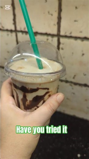 simple cold coffee☕ # coffee without beater #satisfying video #yt short # easy recipe