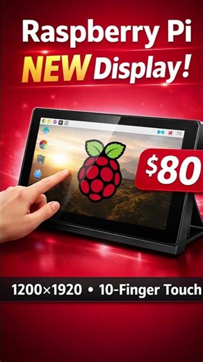 Raspberry Pi Drops New 10-Inch Touch Display 2 — Only $80