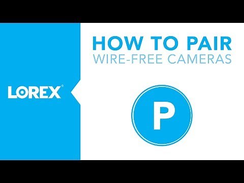 How to Pair Wire-Free Security Cameras with DVR