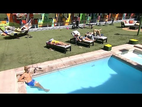 Tyler Takes A Tumble - Big Brother Live Feed Highlight