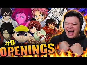 Reacting to ANIME Openings for the FIRST TIME #9