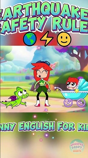 Earthquake Safety Tips for Kids! 🌎 Stay Calm & Safe #kids #learning