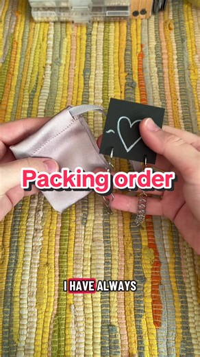 Many of these wonderful collages have traveled around the world and found their owners 💖 #packingorders #upcycledfashion #upcycledjewelry #etsyseller