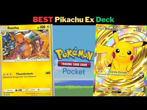 BEST PIKACHU EX DECK Right Now! (Strongest Variant) - Pokemon TCG Pocket