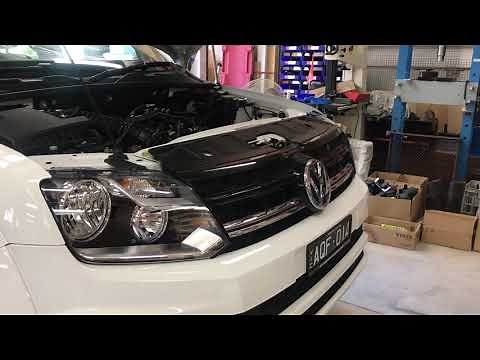 2017 VW Amarok V6 grill removal made easy.