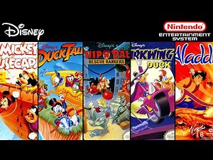 Disney Cartoon Games for NES (Famicom)