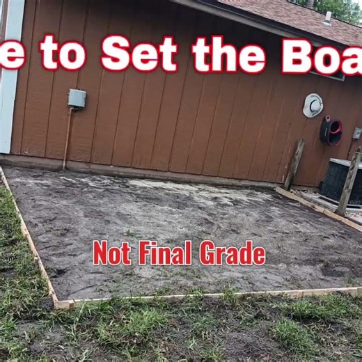 A small demo of the prep of a 12 x 15 slab.