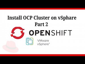Install OpenShift Cluster 4.18 on vSphere - UPI Part2 عربي