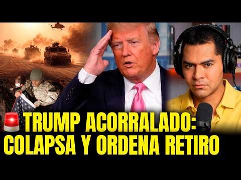 🚨 TRUMP pierde en IRÁN y entra en CRISIS con RETIRADA