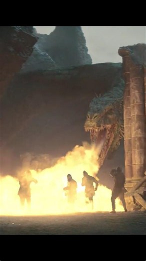 Aemond and Vhagar Attack Harrenhal | House of the Dragon S3E2