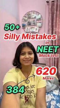 ⚠️50+ Mistakes = 620 Marks?!😳NEET Mock Test | 384 ➝ 620 Marks 🚀