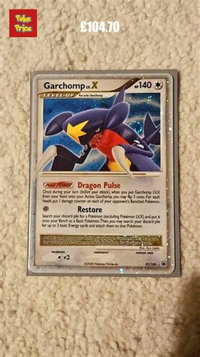 💸 Garchomp Sold for £104.70! Worth it?! #shorts