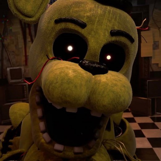 Withered Golden Freddy being quirky (FNAF animation)