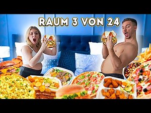We eat 24 meals in 24 rooms in 24 hours