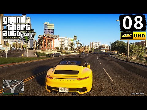 Grand Theft Auto V Enhanced Edition Gameplay Walkthrough Part 8 - PC 4K 60FPS No Commentary