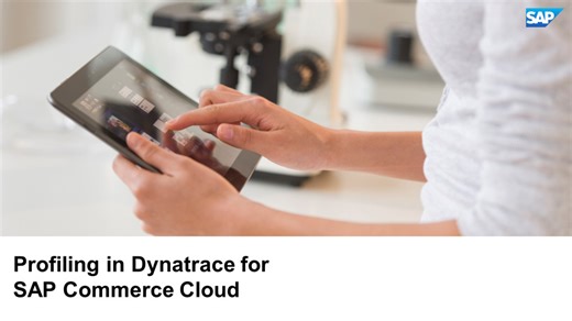 Profiling in Dynatrace for SAP Commerce Cloud