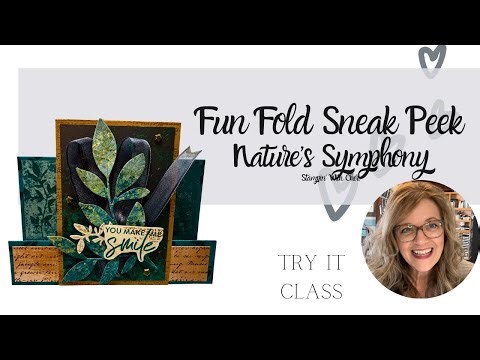 Stampin' Up! January 2026 SNEAK: Nature's Walk Try It Class Fun Fold Card