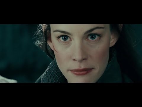 "if you want him,come and claim him" | Arwen Vs Nazgul | LOTR | Movie Clips