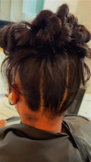 Stylish Six Knot Buns Updo Tutorial