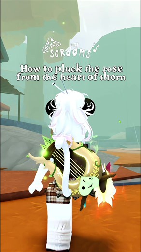How to get a Forest Spirit’s Lyre and Pluck the rose in Scrooms #roblox #scroomsroblox #robloxfyp #robloxedit #scrooms