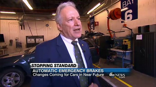 Automatic Braking Technology Becoming Vehicle Standard