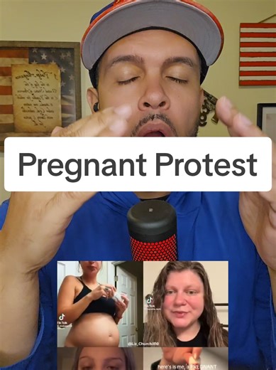 Pregnant Women Protest Against Trump Using Tylenol