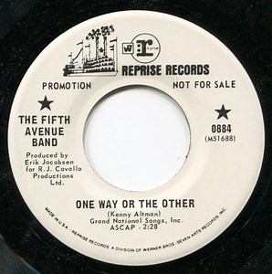 The Fifth Avenue Band - One Way Or The Other
