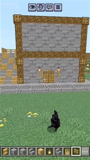 Minecraft easy house build 😲#minecraft #sorts