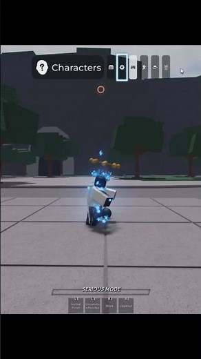 How to shift lock in tsb, on console #roblox #tsb #thestrongestbattlegrounds #shorts