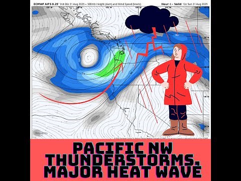 Thunderstorms Impacting the Pacific NW!