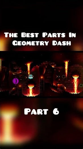 The Best Parts In Geometry Dash Part 6 #geometrydash #gdupdate #gd #gmd #gaming