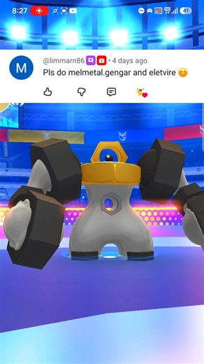 Using Melmetal 😍 in Great League 🌈 #pokemongo #pokemon #gbl