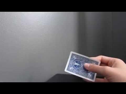 How to make a card disappear and reappear in your hand.