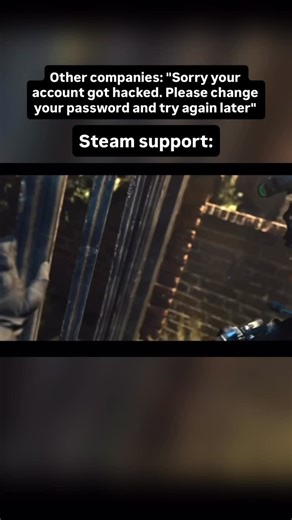 Funnygamevidz on Instagram: "Steam support is truly the golden standard in customer service (thenoobmastern8/tik tok) #steam #gaming #videogames"