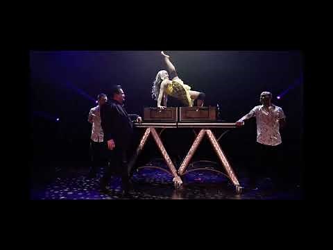 Sawing a girl in half