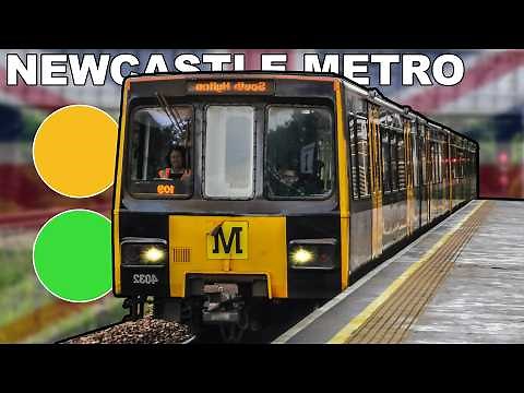 🇬🇧 Newcastle Tyne & Wear Metro - All the Lines (2024) [4K]